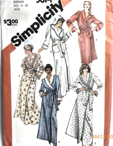 DE COLECCIÓN SIMPLICIDAD 3814 CHAL CUELLO O CAPUCHA MUJER BATA PATRÓN Talla 14-16 B 36-38 - Imagen 1 de 7