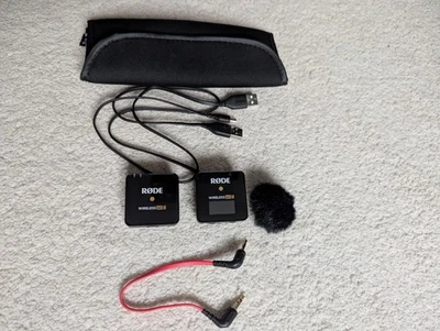 Rode Wireless GO II 2-Channel Microphone System - Black, Single Set - Image 1 of 4