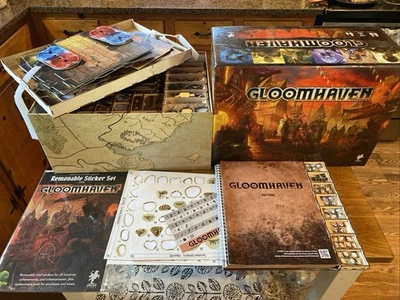 Gloomhaven Game Third Printing Played Once CPH0201 Cephalofair Table Top Game - Image 1 of 4