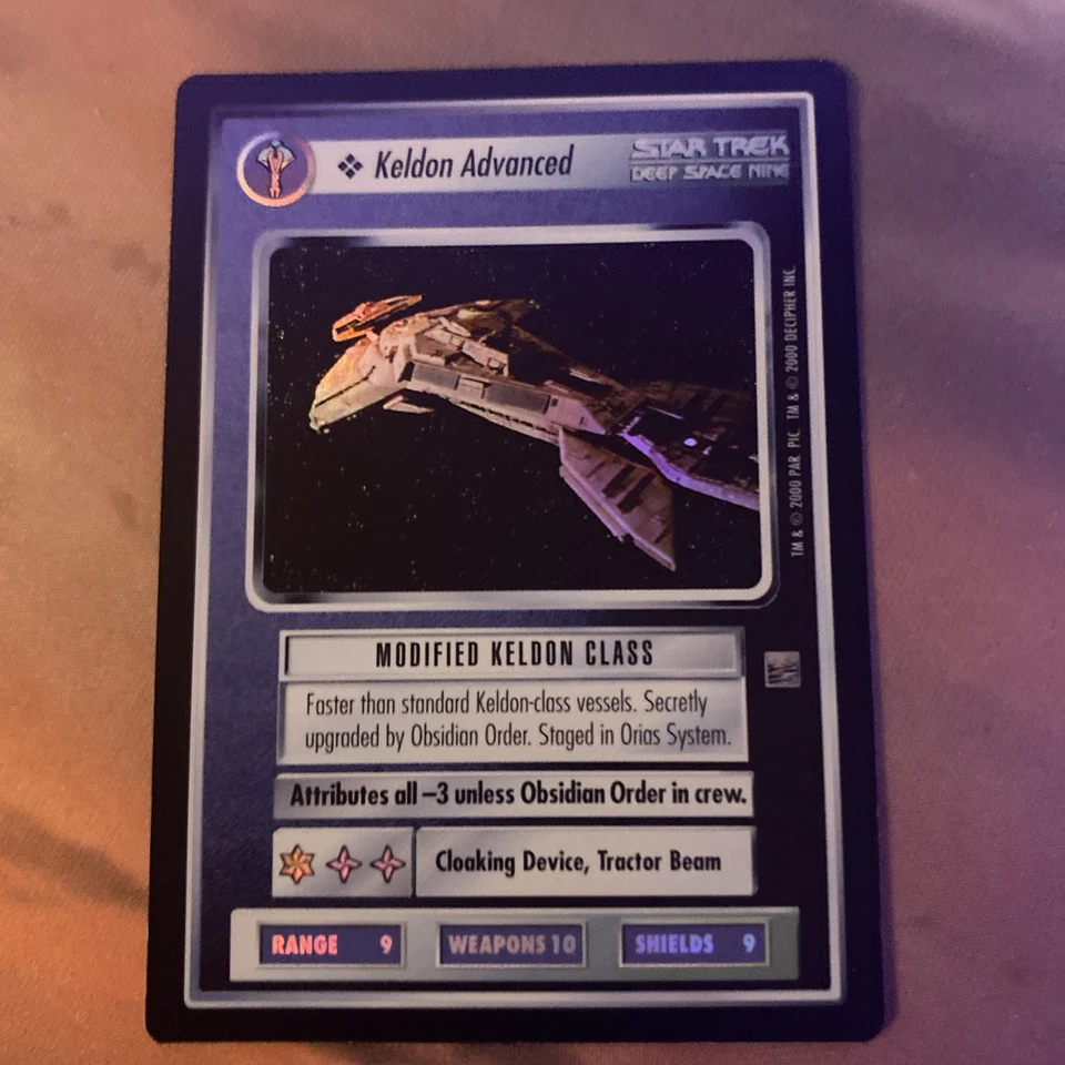 2000 Decipher Star Trek Reflections Keldon Advanced  - Image 1 of 1