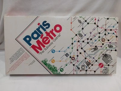 Paris Metro Vintage Board Game by Infinity Games 1981 Edition BRAND NEW SEALED  - Image 1 of 4