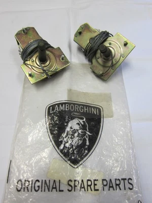 Lamborghini Countach window winder crank mechanism pair NOS - Image 1 of 4