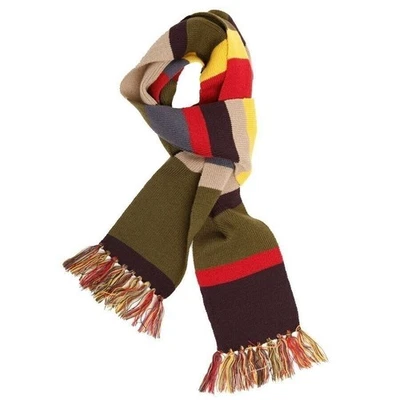 Costume Festival Gift Doctor Who Scarf 4Th Doctor Deluxe Striped Scarf Tom Baker