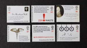 GR BRITAIN 2004 Society of Arts, complete set of 6 stamps Mint NH - Picture 1 of 1