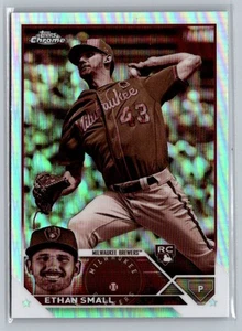 2023 Topps Chrome #46 Ethan Small Sepia Refractors - Picture 1 of 2