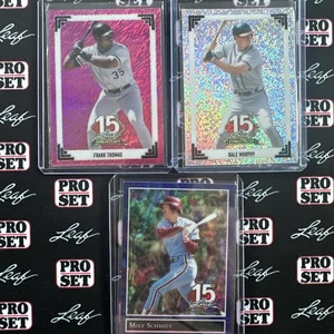 2025 Leaf NSCC National Pack 3 Card Baseball Lot All Numbered /15 Or Less - Picture 1 of 2