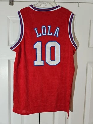 Camiseta Tune Squad Lola #10 Bunny Space Jam Looney Tunes Baloncesto Talla Med Roja Foto 1 de 4