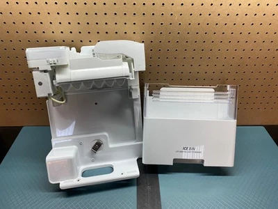 LG Refrigerator Ice Maker Bin & Auger Motor P# EAU60783810 AEQ72910408 - Image 1 of 4