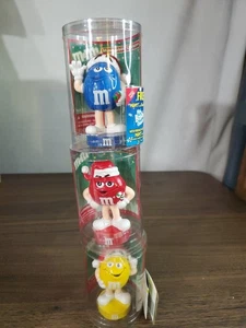 Vintage 2003 M&M CHARAKTERE MINI WACKELKÖPFE * SET (3) - ROT/GELB/BLAU 3,5 - Bild 1 von 6