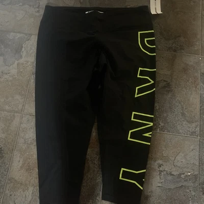 DKNY Sport Women's Black Legging Capri Size 2X  Side Logo - Image 1 of 4
