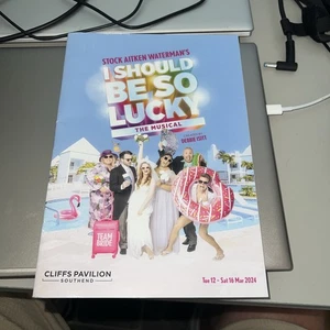 I Should Be So Lucky Musical Programme - Essex Theatre 2024 Stock Aiken Waterman - Picture 1 of 5