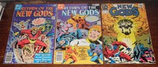 2 x RETURN OF THE NEW GODS #12 #19 (1977 / 1978) + NEW GODS #5 (1989) DC BUNDLE