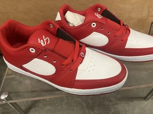 ES Accel Slim Herren Größe 7 Rot Rouge/Weiß Skateboardschuhe - Bild 1 von 8