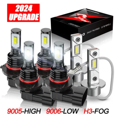 Combo de 6.000K faros antiniebla altos bajos para Toyota Supra 1994-1998 Foto 1 de 4