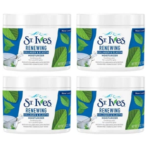 4-Pack New St Ives Collagen Elastin Facial Moisturizer for All Skin Types, 10 oz - Picture 1 of 4