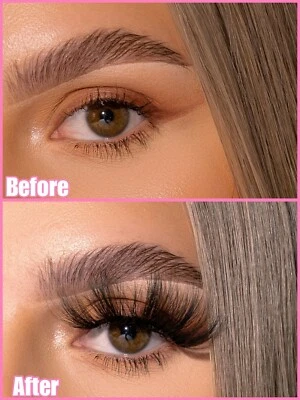 Pretty Gal Glam False Eyelashes Eyelash Strip 21 / Lash Longest Wispy Lashes New - Image 1 of 4