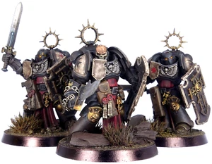 Warhammer 40k Black Templars Primaris Bladeguard Veterans Squad Conversions - Bild 1 von 24