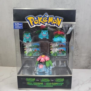 Pokemon Tomy Mega Venusaur, Bulbaur Figure Set, Trainers Choice, Box Wear - Picture 1 of 9