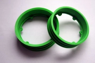 PD08-0007-G Thunder Tiger Felge grün SB5 Renn-Motorrad 1:5 TRA^ - Bild 1 von 2