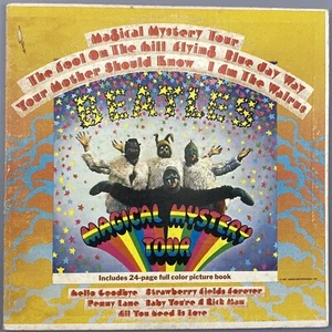 The Beatles Magical Mystery Tour Vinyl Record Album 1967 Capitol SMAL 2835 Book - Picture 1 of 12