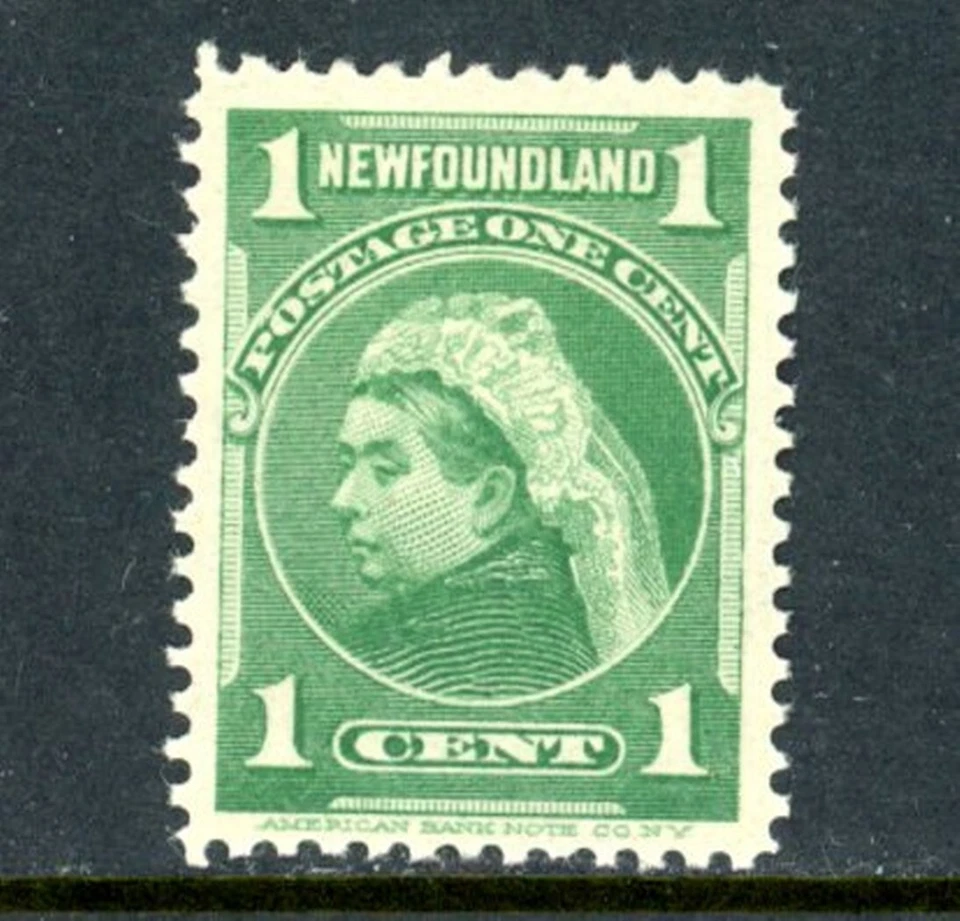 Newfoundland Scott # 80 - MH - Nice Centering       (23-C251) - Image 1 of 1