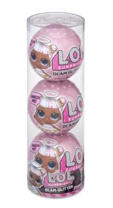 Raro paquete de 3 muñecas auténticas LOL bola sorpresa glam brillo serie Big Sister 2018 - Imagen 1 de 13