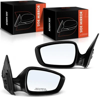 2x Left & Right Black Power Heated Mirror for Hyundai Accent 2012 2013 2014-2017 - Image 1 of 4