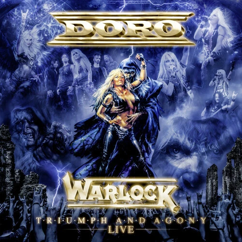 Doro Warlock Triumph and Agony Live CD & Blu-Ray All Regions Digipak NEW  - Image 1 of 1