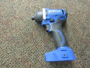 Kobalt Model KID 324B-03 1/4” Brushless Impact *TOOL ONLY* - Picture 1 of 2