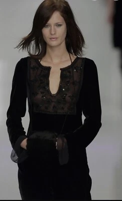 vestido terciopelo blumarine Foto 1 de 3