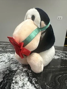 Vtg 1985 Dakin OPUS Penguin Plush Stuffed Animal 8” Present Christmas - Picture 1 of 8