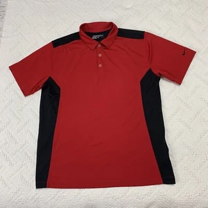 Nike Golf Poloshirt Herren Größe L Dri-Fit rot kurzarm leicht - Bild 1 von 7
