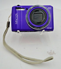 Minolta Mn12Z 20Mp 12X Optical Zoom Hd Wi-Fi Digital Camera (Purple) bundle
