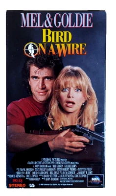 "BIRD ON A WIRE" VHS MOVIE- MEL GIBSON, GOLDIE HAWN, DAVID CARRADINE   VG!!!! - Image 1 of 3