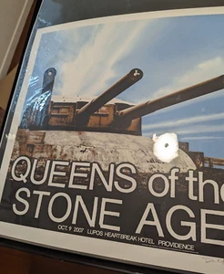 Queens of the Stone Age Crosshair Lupos Providence 2007 Kunst Poster Druck Kyuss - Bild 1 von 1
