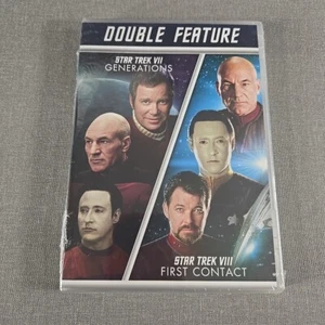 Star Trek VII Generations ~ Star Trek VIII First Contact 2013 DVD New Sealed - Bild 1 von 3