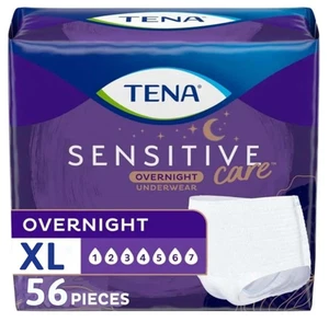 Tena Sensitive Care Overnight Inkontinenzunterwäsche für Damen XL, 56 CT - Bild 1 von 15