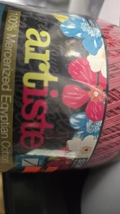 ARTISTA MERCERIZADO ALGODÓN EGIPCIO COLOR ROSA PAÍS - Imagen 1 de 6