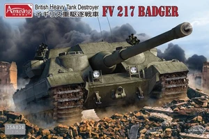 AMUSING HOBBY 35A034 MAQUETTE MILITAIRE CHAR FV217 BADGER 1/35 - Picture 1 of 1
