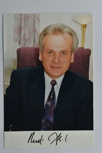 Rudi Geil - - original Autogramm - - Autogrammkarte - Bild 1 von 1