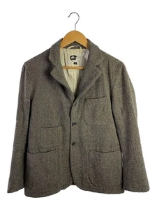 Engineered Garments Reuters Wool Herringbone Jacket XS Gray Old Tag #EK ZGA - Picture 1 of 6