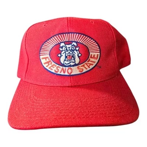 Vintage 90er Fresno State Tow Sunrise Logo Jerry Tarkanian Tark der Hai Hut selten - Bild 1 von 6