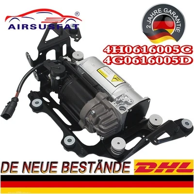 Für Audi A6 C7 A7 A8 2011-2018 Luftfederung Kompressor Luftfahrwerk 4H0616005C - Bild 1 von 4