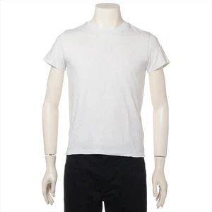 Moncler 21 years Cotton T-shirt S Men's White  H20938C00005 Wrinkled - Picture 1 of 8