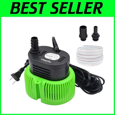 850 GPH Submersible Pool Cover Pump with 25 ft Cord & Drainage Hose Adaptors - Image 1 of 4