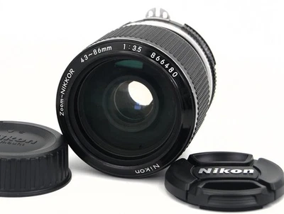 【 Exc +5 】 Nikon Ai Zoom-NIKKOR Auto 43-86mm f/3.5 MF Lens from Japan - Image 1 of 4