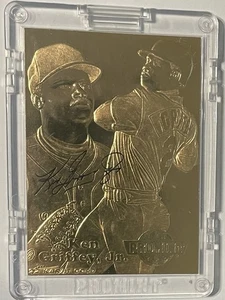 Promint 22k Gold Ken Griffey Jr Card #25 & SN 225 - Picture 1 of 3