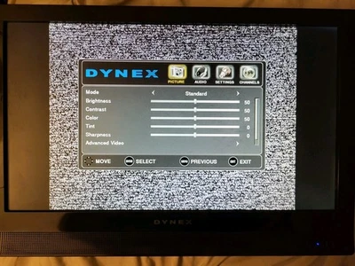 Dynex DX-19L150A11 LCD TV Monitor 19" 720p HDMI W/Wall Mount/ Power Cord WORKS - Image 1 of 4
