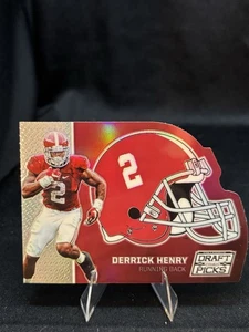 2016 Panini Prizm Draft Picks Derrick Henry #50 Silver Prizm Die-Cut Helmet (RC) - Bild 1 von 2