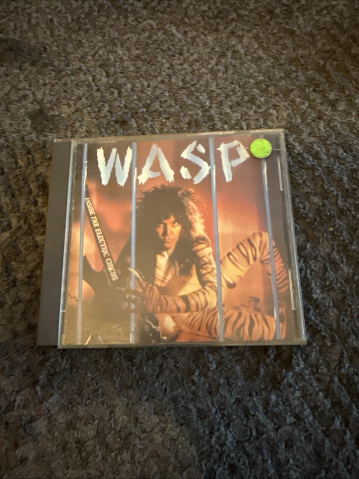 W.A.S.P. - Inside the Electric Circus CD 1986 Capitol Heavy Metal Foto 1 de 4